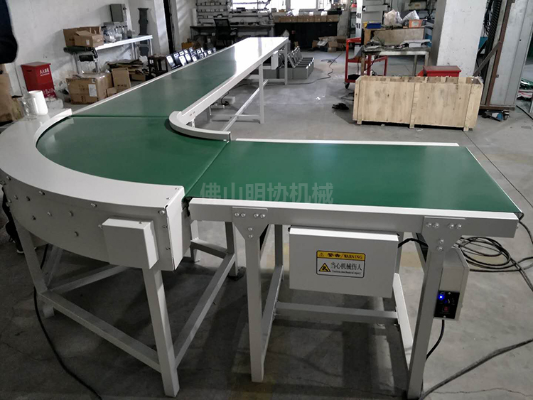平皮帶轉(zhuǎn)彎機